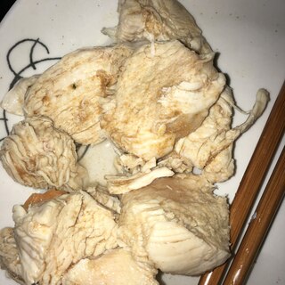 簡単鶏胸肉の残りぬか漬け